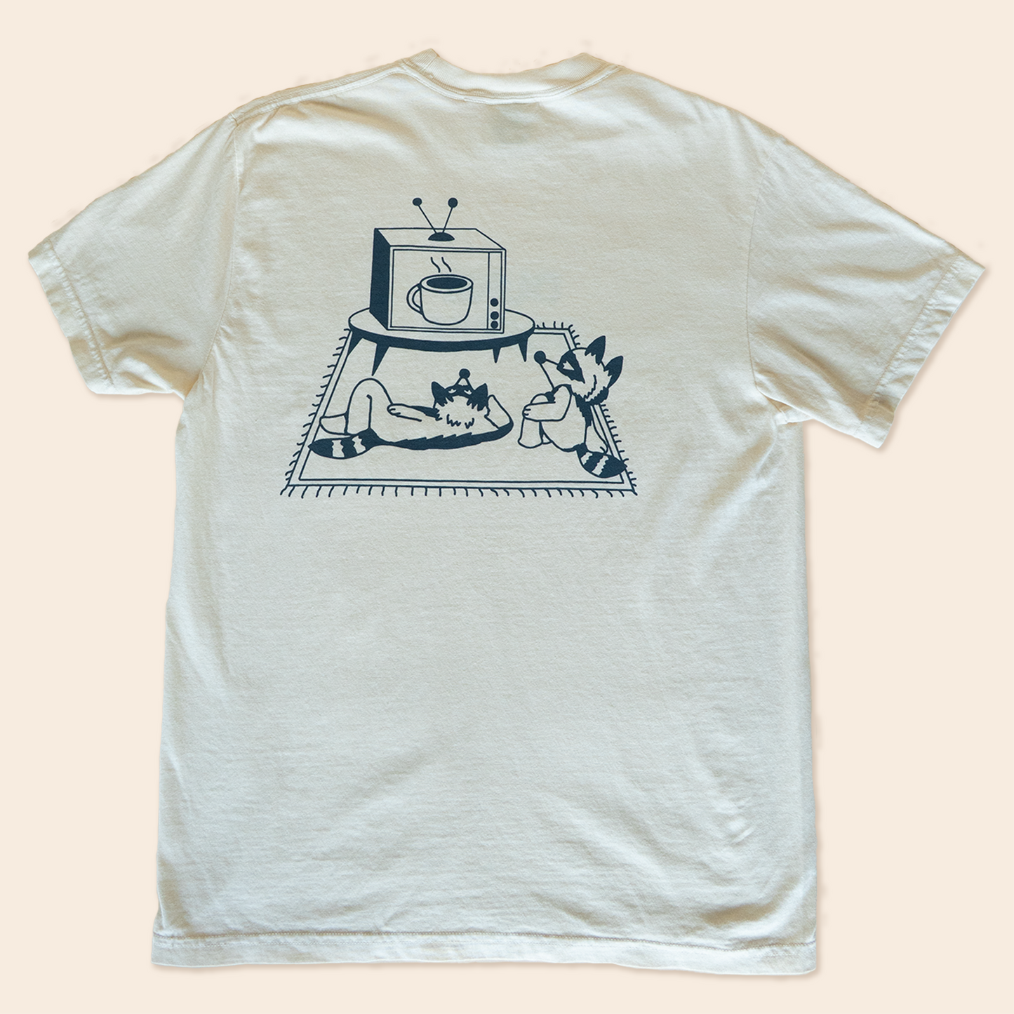 Breakfast Cartoons Tee (Ivory)