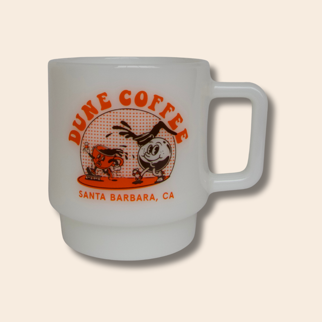 Milk Glass Mug