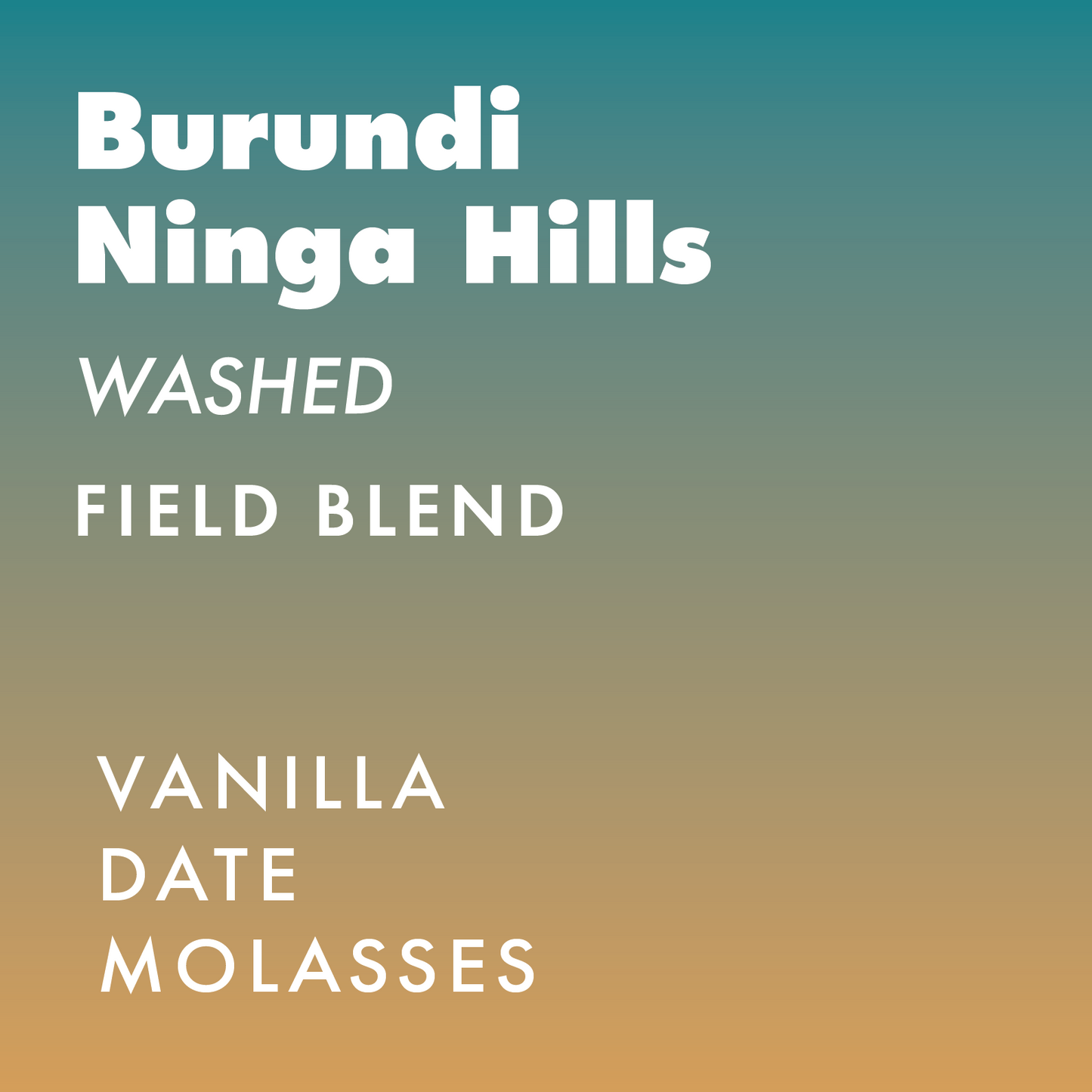 Burundi Ninga Hills